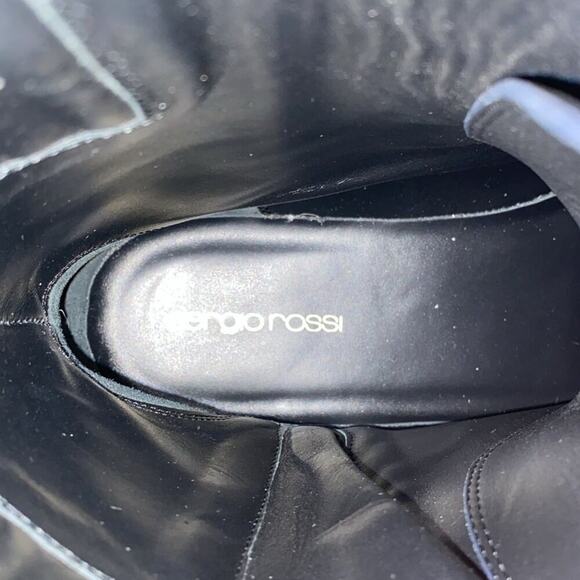 Sergio Rossi Black Boots - Picture 7 of 10